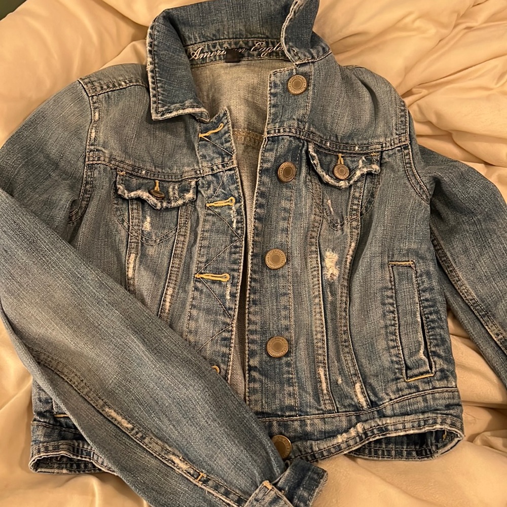 American Eagle jean Jacket XS